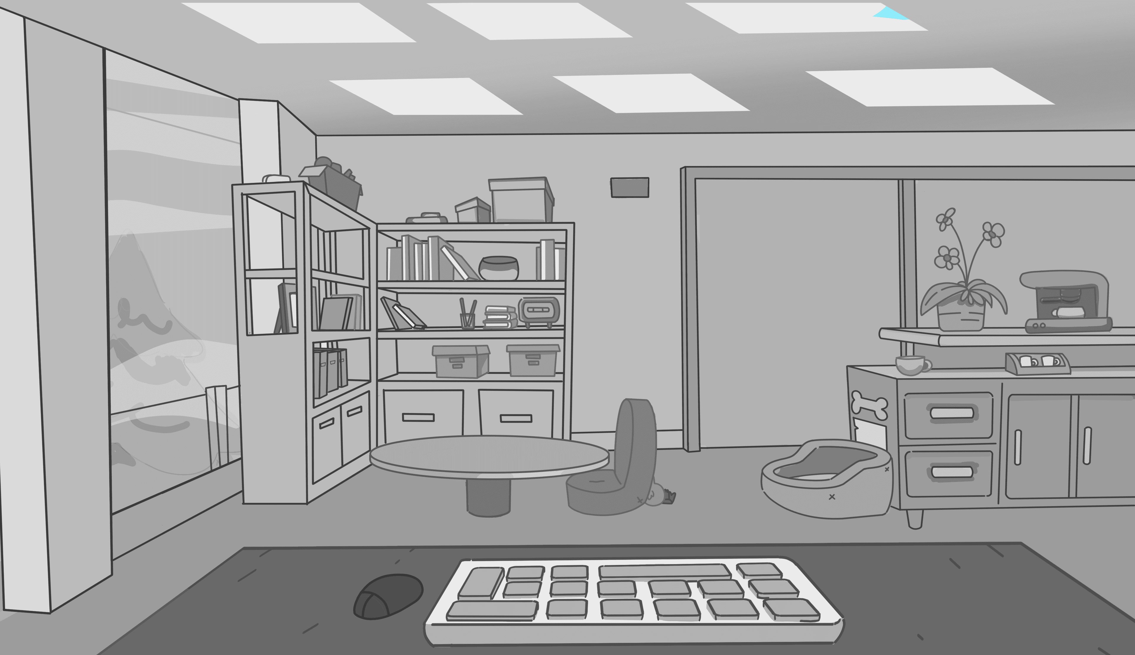 Kucho's Room — Sketch
